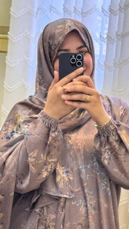 إسدال بيج ستان منقوش